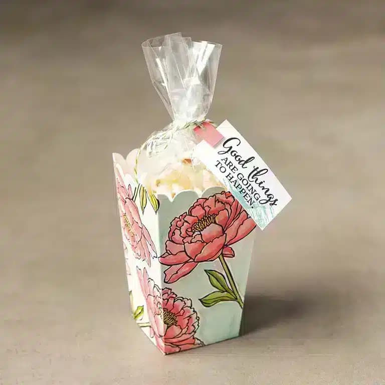 Luxury wine bottle with embossed label