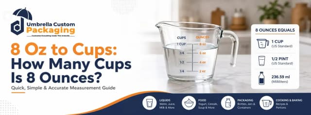 8 Oz to Cups: How Many Cups Is 8 Ounces?