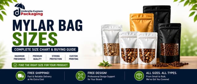 Mylar Bag  Sizes: Complete Size Chart & Buying Guide