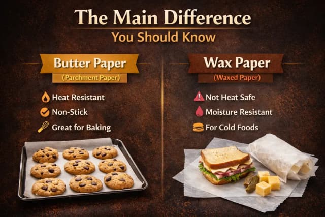 Wax Paper vs. Butter Paper: The Main Differences You Should Know