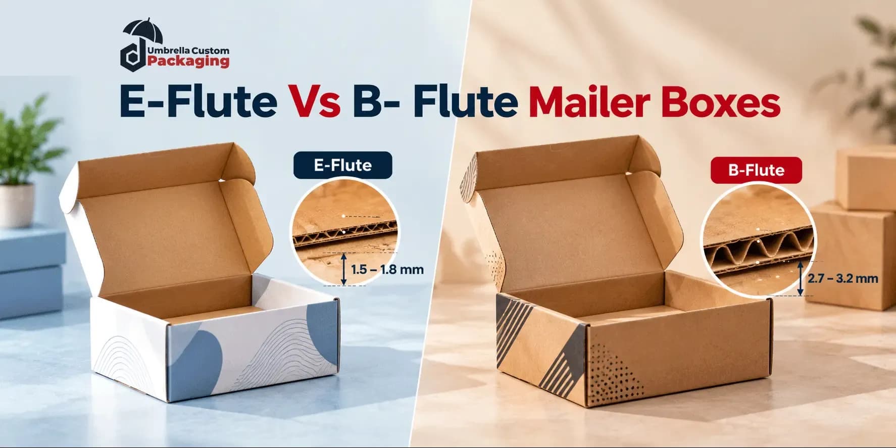 E Flute vs B Flute Mailer Boxes Which One Is Right for Your Business