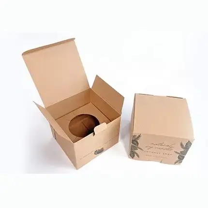 Biodegradable Candle Packaging Boxes