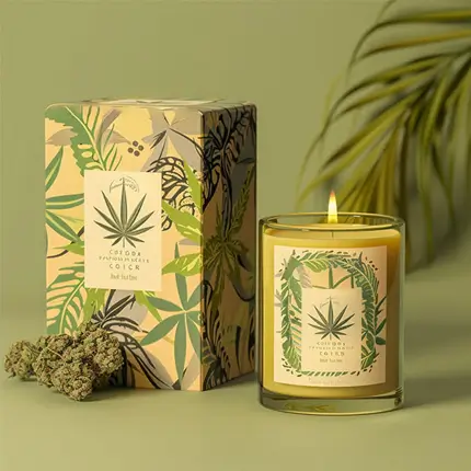 Cbd Candle Boxes Wholesale