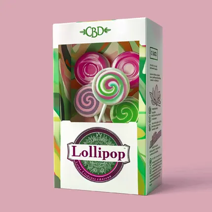 Cbd Lollipops Packaging Boxes