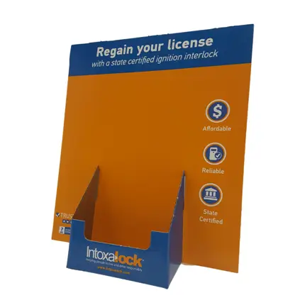 Cardboard Brochure Holder Boxes