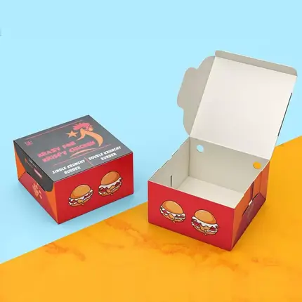 Cardboard Burger Boxes Wholesale