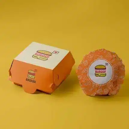 Cardboard Burger Boxes
