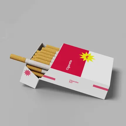 Cardboard Cigarette Box