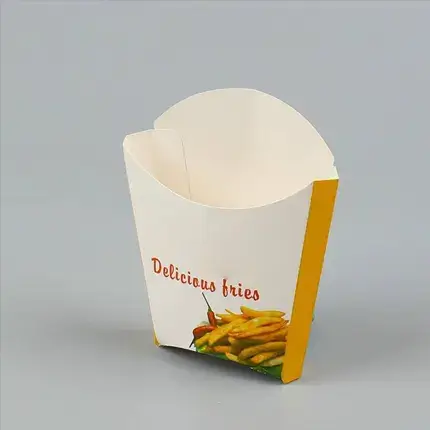 Cardboard French Fries Box