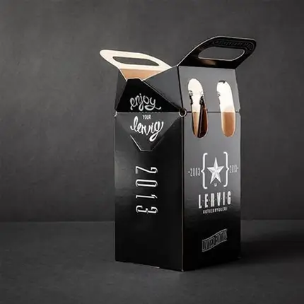 Cardboard Wine Box