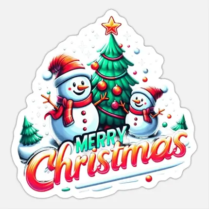 Christmas Stickers 1