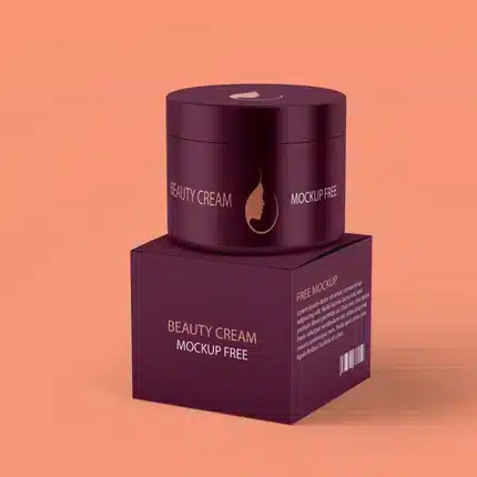 Cream Jar Box