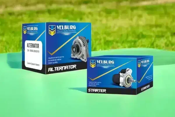 Custom packaging example