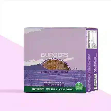 Custom Burger Patty Box