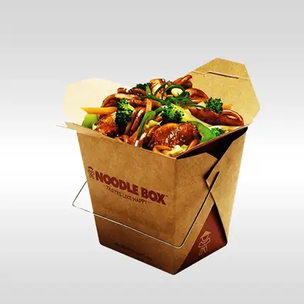 Custom Cardboard Chinese Takeout Boxes