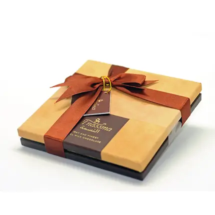 Custom Chocolate Box With Ribbon