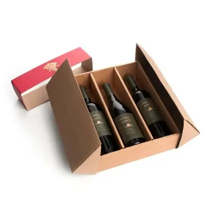 Custom Corrugated Wine Box