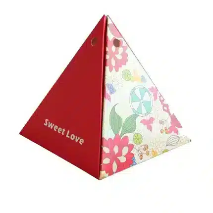 Custom Die Cut Triangular Boxes