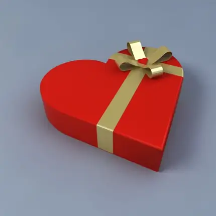 Custom Heart Shaped Boxes With Lids