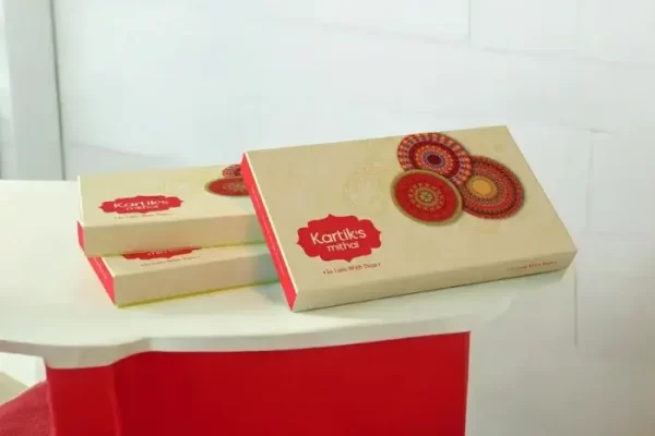 Custom packaging example