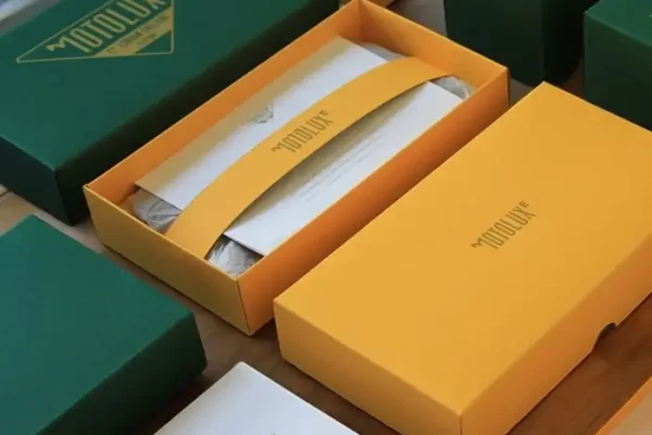 Custom packaging example