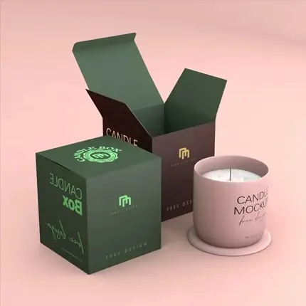 Custom Printed Candle Jar Boxes