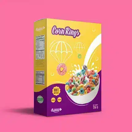 Custom Printed Cereal Box