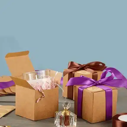 Custom Printed Kraft Gift Boxes