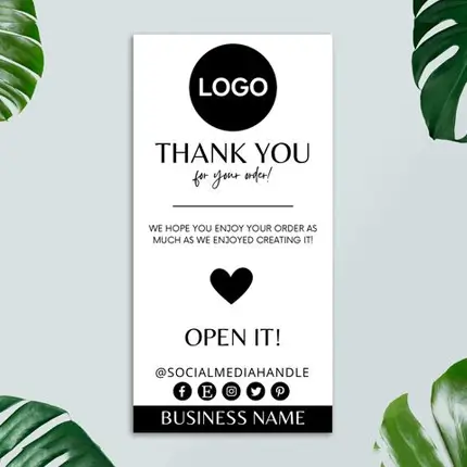 Custom Printed Packaging Label