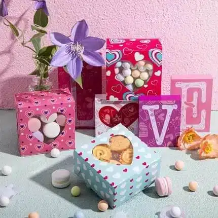 Custom Printed Valentine Treat Boxes