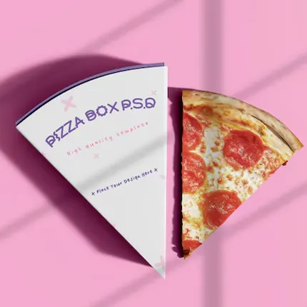 Custom Triangular Pizza Slice Boxes