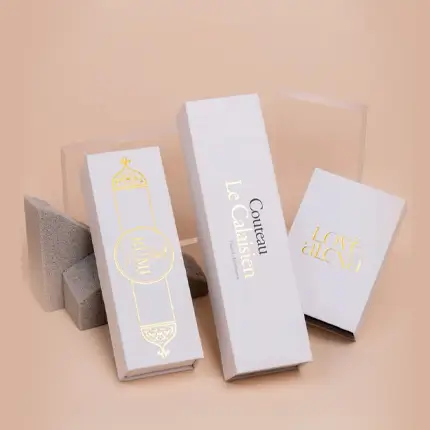 Customized Colored Foil Boxes