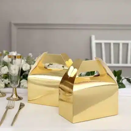 Customized Gold Foiled Apparel Boxes