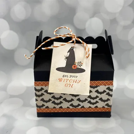 Customized Halloween Treat Boxes