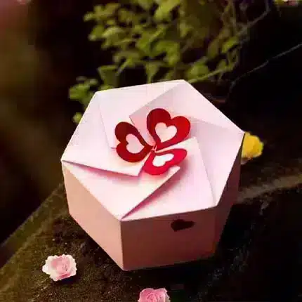 Customized Hexagon Gift Boxes