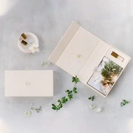 Customized Printed Linen Box