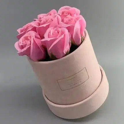 Customized Round Flower Box