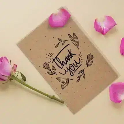 Customized Thank You Cards