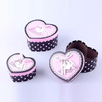 Heart Shaped Boxes With Lids Wholesale