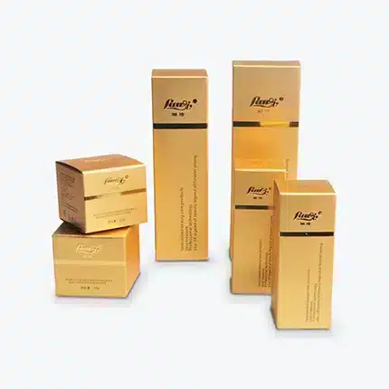 Metalic Printed Cosmatic Boxes