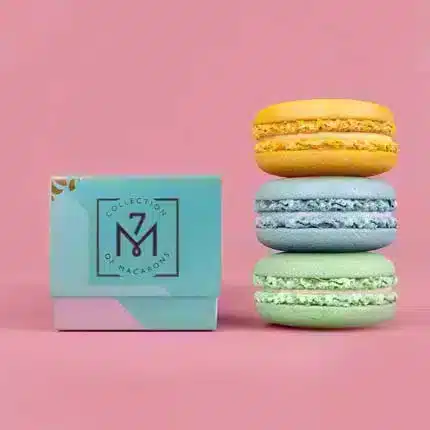 Macaron Boxes With Logo