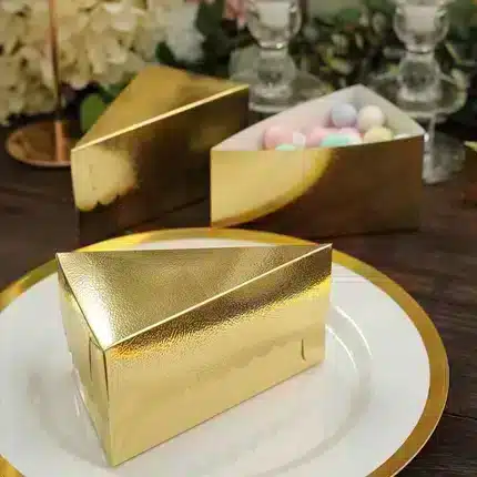 Personalized Cake Slice Boxes