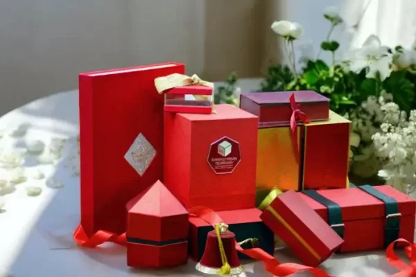 Custom packaging example