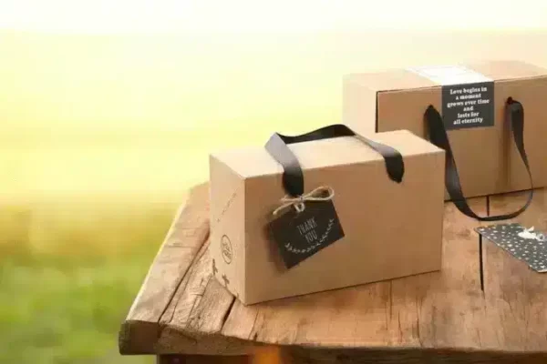 Custom packaging example