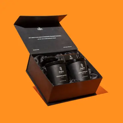 Pritned Candle Gift Boxes