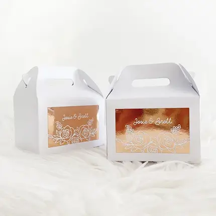 White Gable Box