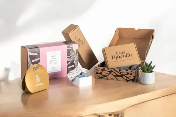 Custom packaging example