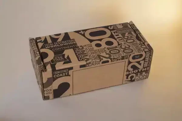 Custom packaging example