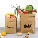 Custom Printed Grocery Paper Bags