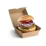 Customized Kraft Burger Boxes